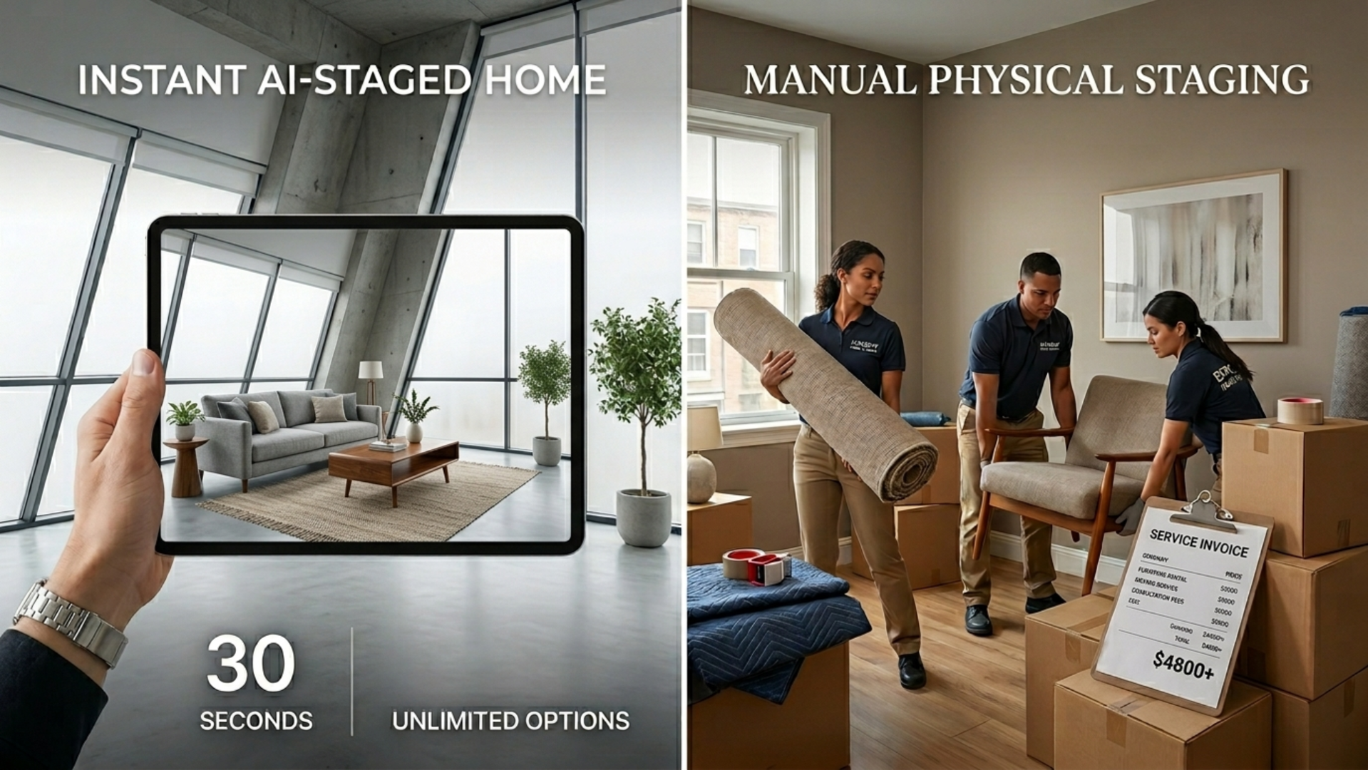 Instant vs. Manual Staging